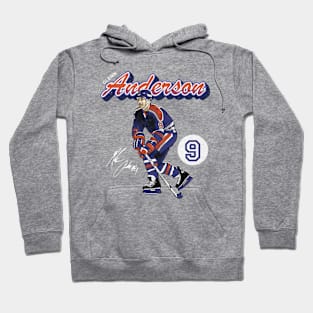 Glenn Anderson Edmonton Retro Script Hoodie